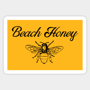 Bee Gifts Beach Honey Honeybee Bee Shirt Gift Spring Break Magnet